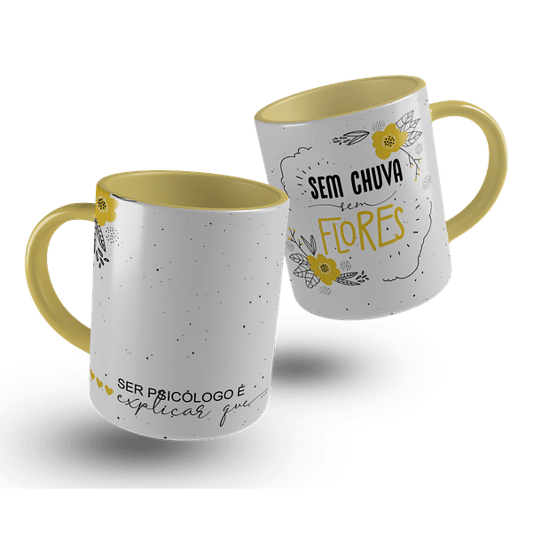 6 Artes para Caneca Psicologo Arquivo Editável 2