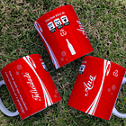 4 Artes para Caneca Coca Cola Arquivo Editável  4