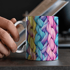 12 Artes para Caneca Unicornio 3D Arquivo em Jpg 2