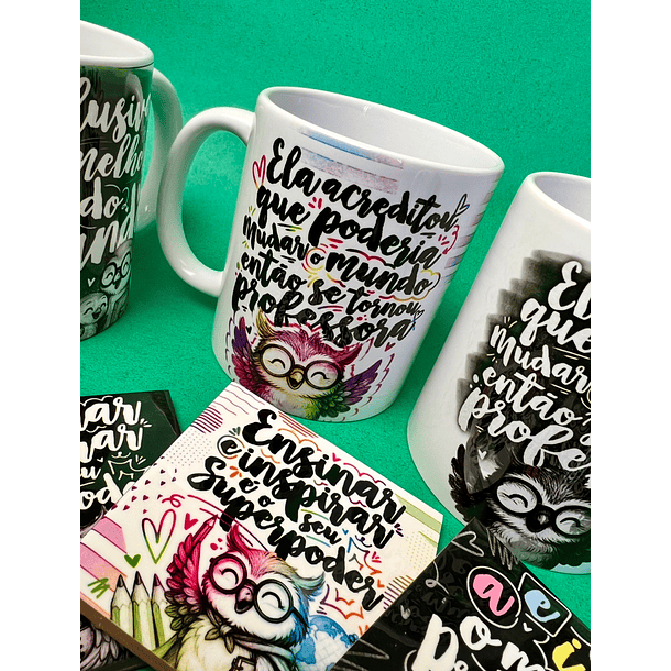 21 Artes para Caneca Dia dos Professores Arquivo em Png 2