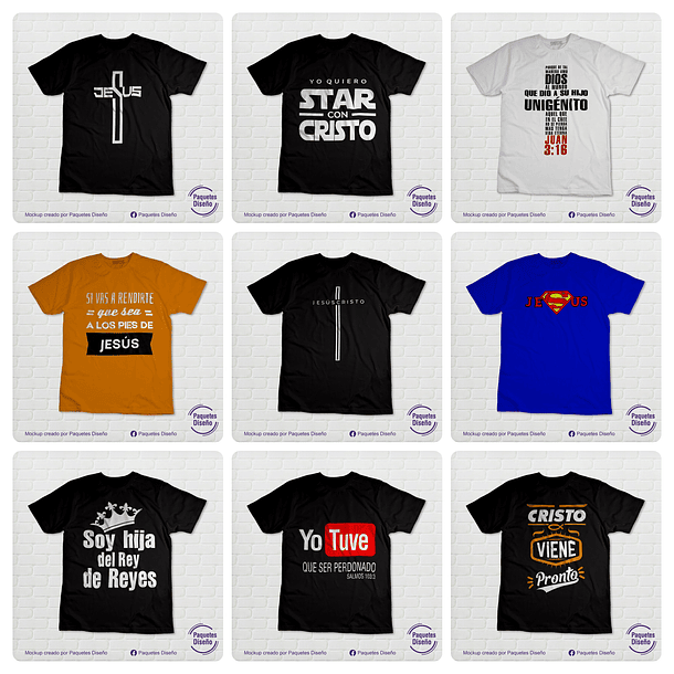 300 Artes para Camisa Gospel Frases Evangelicas Cristão Arquivo Editável  13