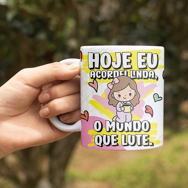 5 Artes para Caneca Frases Café Cute Arquio Editável  2