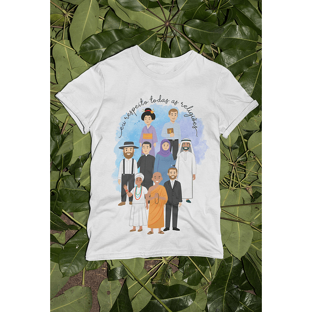 Arte para Camisa todas as Religiões Arquivo em Png 