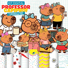 8 Artes para Caneca Capivara Professor Arquivo Editável  3