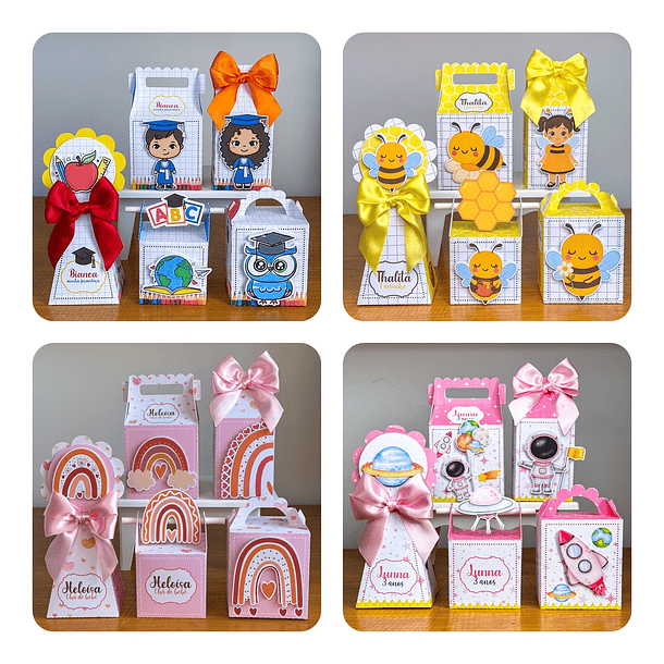 Arquivos de Corte Festa Mimos Lembrancinhas prontas em Studio 12