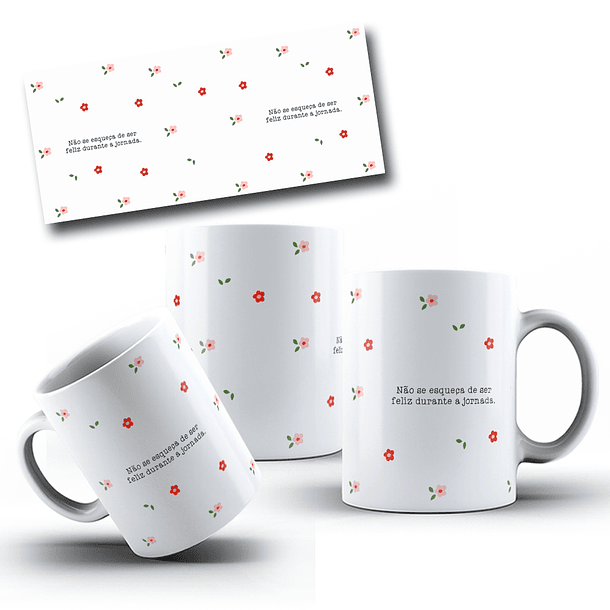 12 Artes para Caneca Coleção Florescer Frases Motivacional Arquivo em Png  2