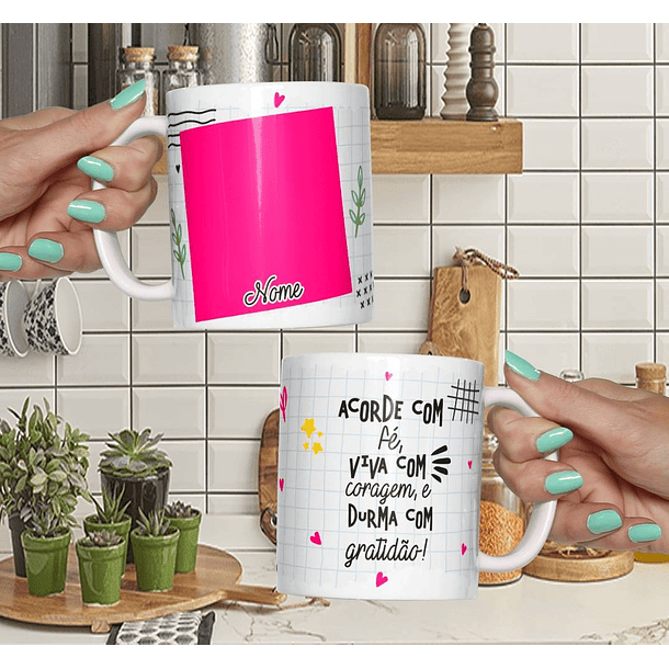 6 Artes para Caneca Frases Motivacional Arquivo Editável  2