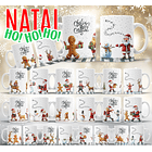 23 Artes para Caneca Natal Hohoho Arquivo Editável 1