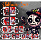 22 Artes para Caneca Halloween Cute Arquivo Editável  2