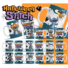 26 Artes para Caneca Halloween Stitch Arquivo Editável 2