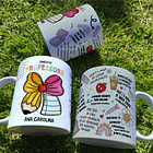 5 Artes para Caneca Mapa mental Professor Arquivo Editável  3