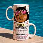 5 Artes para Caneca Amizade, Irmã Capivara Arquivo Editável  5