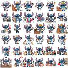 Kit Digital Stitch Profissões Vol. 1 em Png  6