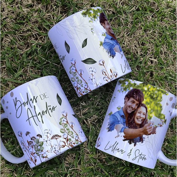 9 Artes para Caneca Bodas Casamento Arquivo Editável  1