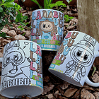 8 Artes para Caneca Labubu Caneca Colorir Arquivo Editável  3