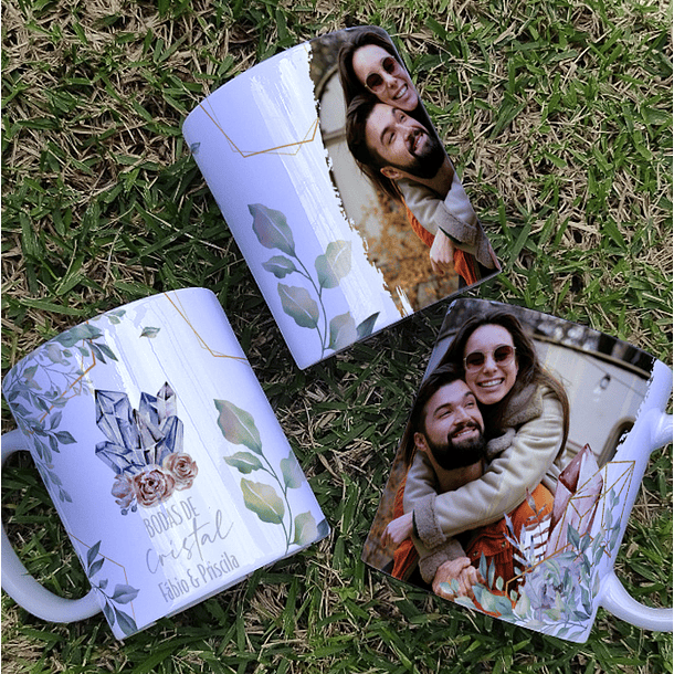 9 Artes para Caneca Bodas Casamento Arquivo Editável  3