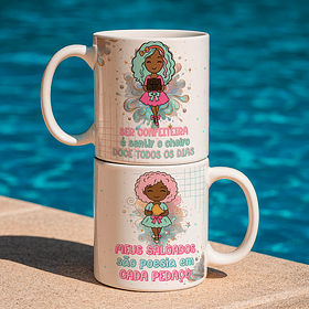 10 Artes para Caneca Confeitaria Mascot Cute Arquivo Editável 