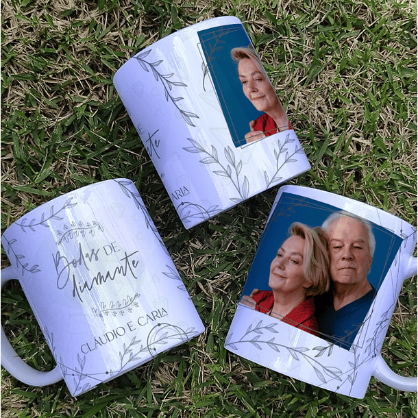 9 Artes para Caneca Bodas Casamento Arquivo Editável  4