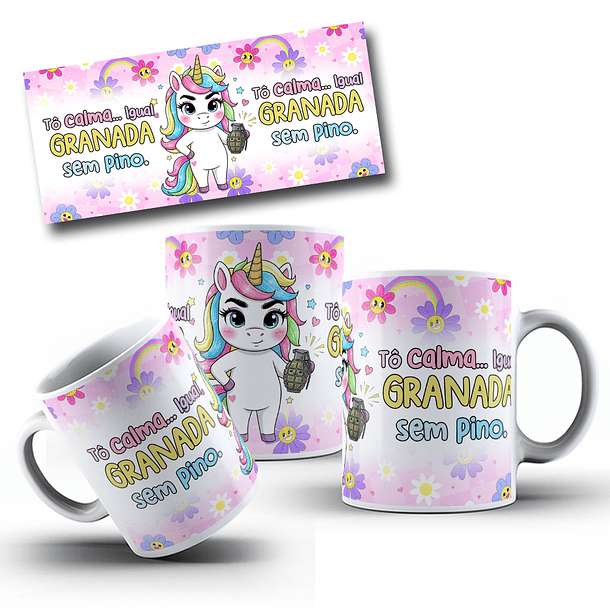 10 Artes para Caneca Unicornio Debochado Arquivo em Jpg 1