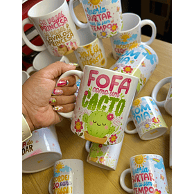 15 Artes para Caneca Frases Vibes Vol.4 Arquivo em Png