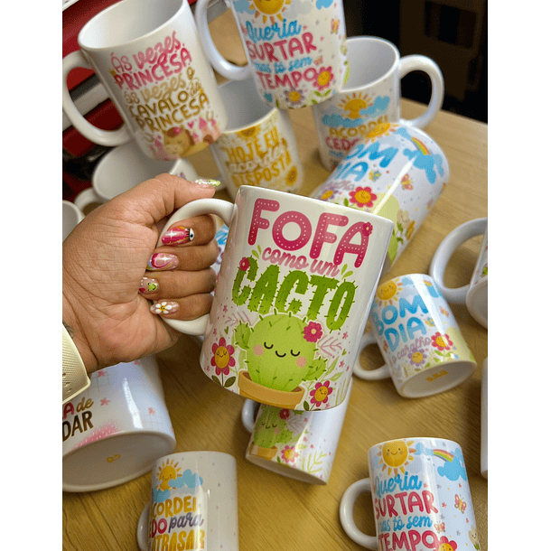 15 Artes para Caneca Frases Vibes Vol.4 Arquivo em Png 1