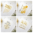 14 Artes para Camisa e Body Ano Novo 2026 Arquivo Editável 2