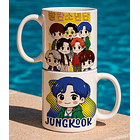 10 Artes para Caneca Calendário Bts Arquivo Editável  6