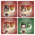 14 Artes para Caneca Bocão Personagens Vol 7 Arquivo em Jpg  2