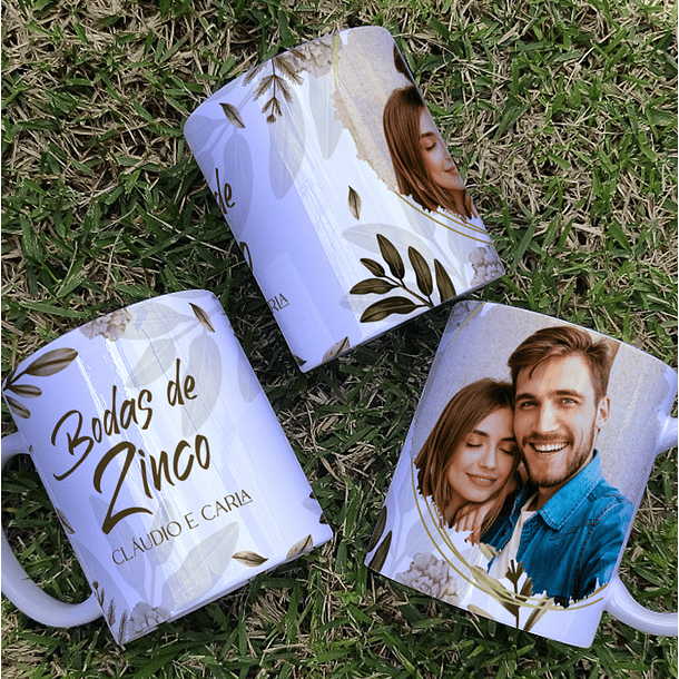 9 Artes para Caneca Bodas Casamento Arquivo Editável  9