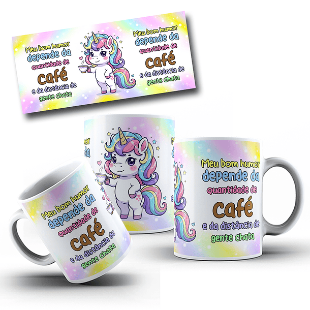 10 Artes para Caneca Unicornio Debochado Arquivo em Jpg 5