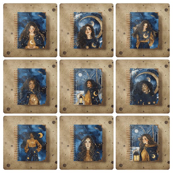 21 Artes para Capas Mulheres Misticas Arquivo em Png 2