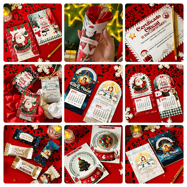 Arquivos Mimos Natal Completo Papai Noel Arquivo em Png 2