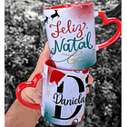 59 Artes para Caneca Camisa e Azulejo Alfabeto Natalino Natal Arquivo Editável  1