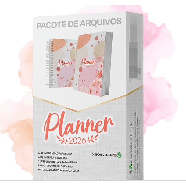Arquivo Agenda Planner 2026 Editável  1