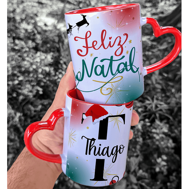 59 Artes para Caneca Camisa e Azulejo Alfabeto Natalino Natal Arquivo Editável  2