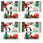 59 Artes para Caneca Camisa e Azulejo Alfabeto Natalino Natal Arquivo Editável  4