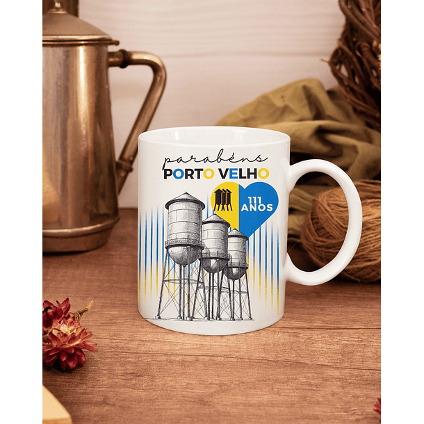 Artes Caneca Para Aniversário Porto Velho - Rondônia Arquivo em Jpg 1