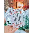 Artes Caneca Correspondência Natalina Vintage Arquivo em Jpg 1