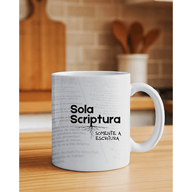 Artes Caneca Reforma Protestante Somente a Escritura Arquivo em Jpg