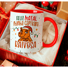 12 Artes para Caneca Capivara Natalina Arquivo Editável  3
