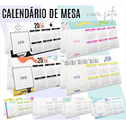 31 Artes para Caneca  + Calendário de Mesa e Calendário de Parede 2026 Arquivo Editável  1