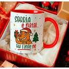 12 Artes para Caneca Capivara Natalina Arquivo Editável  4
