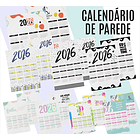31 Artes para Caneca  + Calendário de Mesa e Calendário de Parede 2026 Arquivo Editável  2