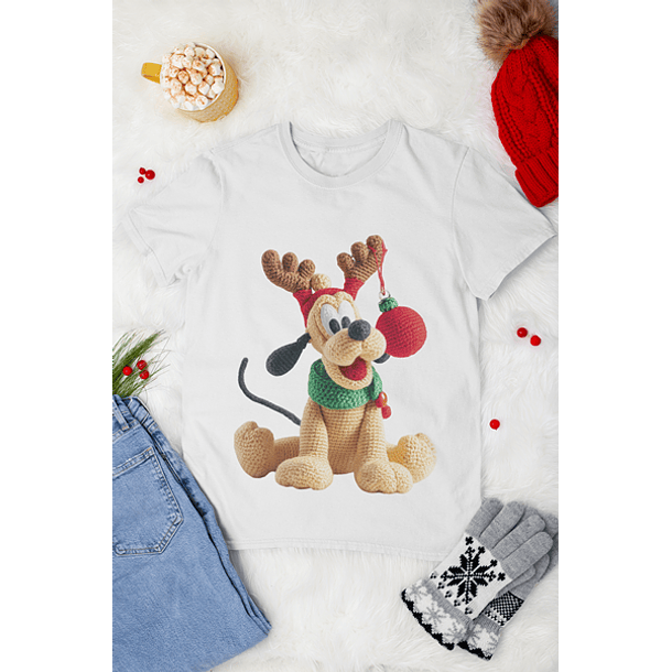 48 Artes para Camisa Natal com Efeito Bordado Arquivo em Png 2