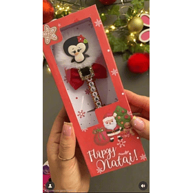 Arquivo Caixa Pompom Natal Arquivo em Pdf 