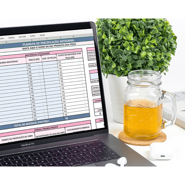 Arquivo Planilha para controle de Caixa Produto e Pedidos Editável em Excel 3