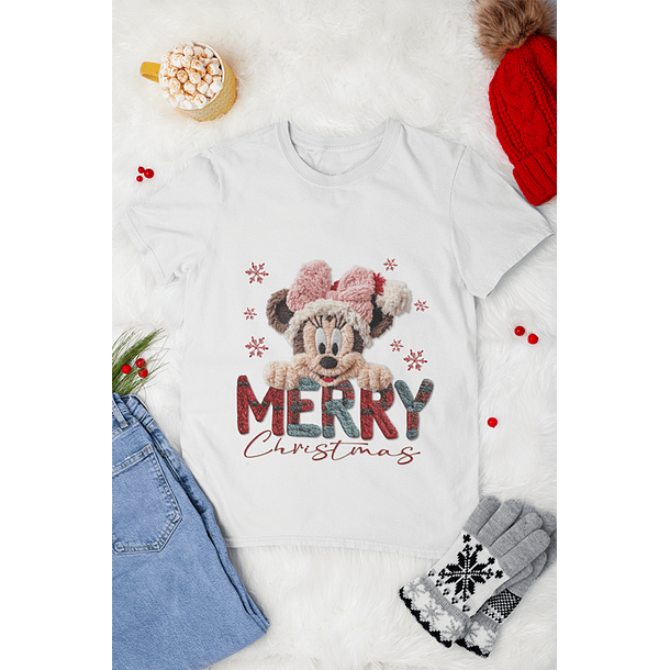 48 Artes para Camisa Natal com Efeito Bordado Arquivo em Png 7