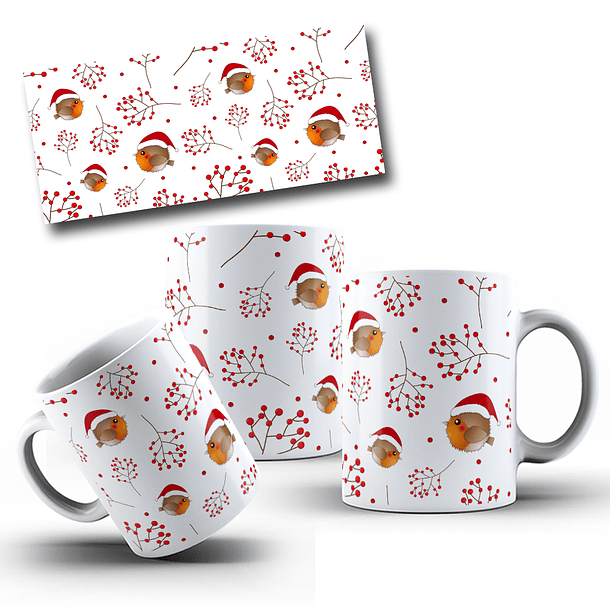 10 Artes para Caneca Natal Arquivo em Jpg  3