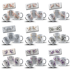 24 Artes para Caneca Beija Flor 3D Arquivo em Jpg 1