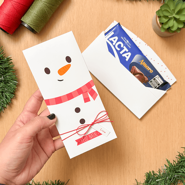 Arquivo Pronto Porta Barra de chocolate Arquivo em Pdf  6